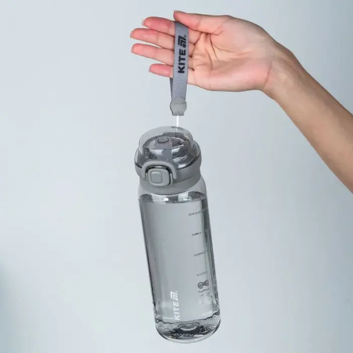 Пляшка для води 750 мл, сіра