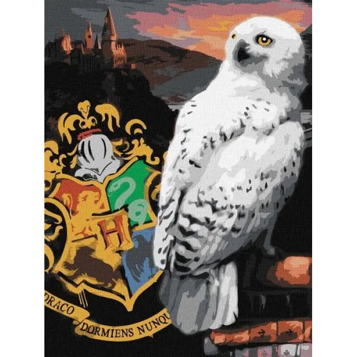 Картина за номерами - Harry Potter: Гедвіґа та Гоґвортс ©Warner Bros.