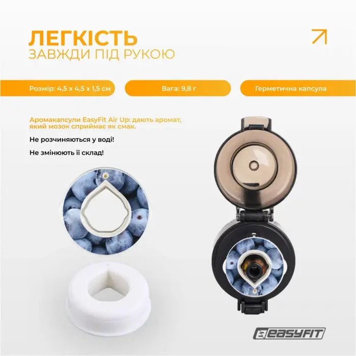 Капсула “Чорниця” для пляшки EasyFit Air Up