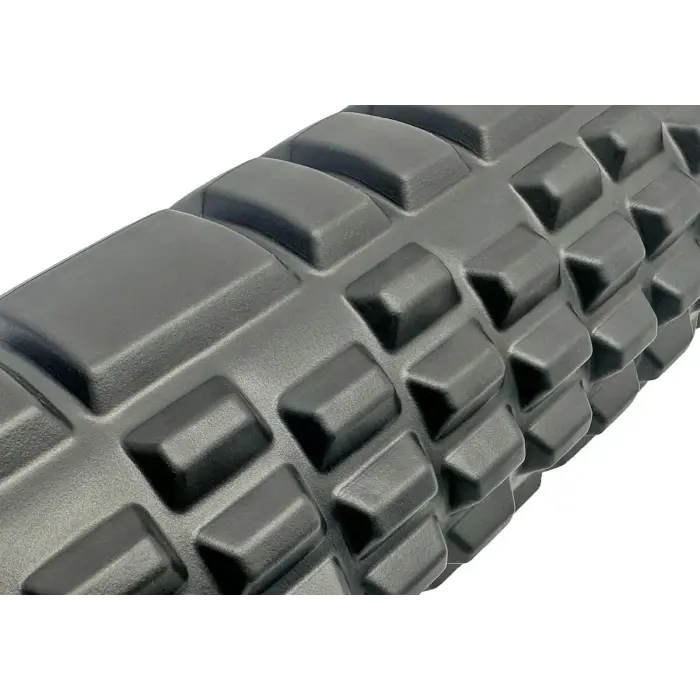 Масажний ролик EasyFit Grid Roller 45 см v.2.1 Чорний