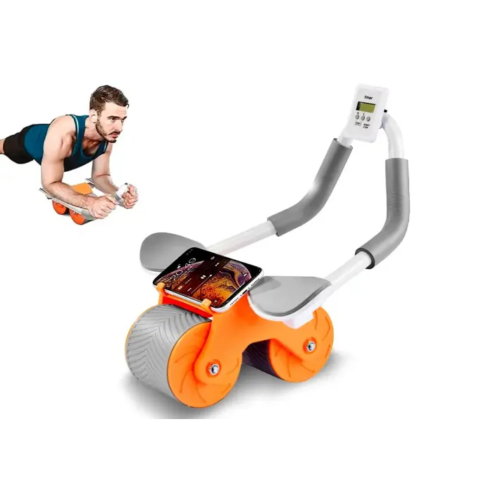 Ролик для пресу EasyFit зі зворотним механізмом та лічильником