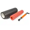 Масажний ролик EasyFit TIO 3 в 1 Чорний-помаранчевий