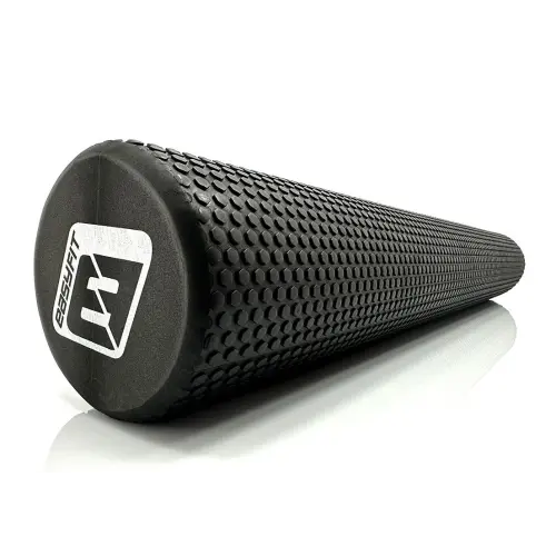 Масажний ролик EasyFit Foam Roller 90 см Чорний
