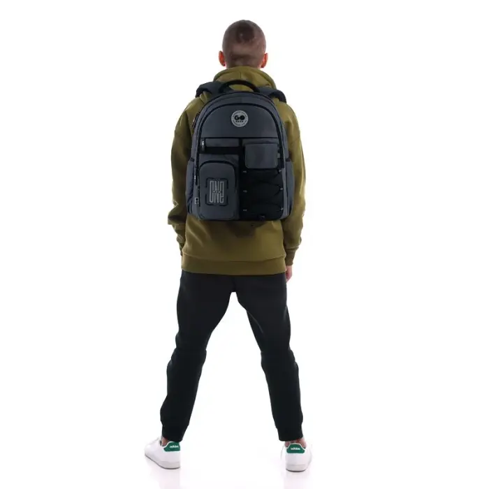 Рюкзак GoPack Education Teens 184 темно-сірий