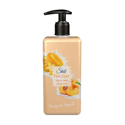 Shik Nectar, мило рідке, 450 мл, персик і карамболь