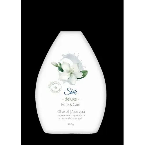 Гель для душа "Shik" 900г Deluxe Олія маслини та алое