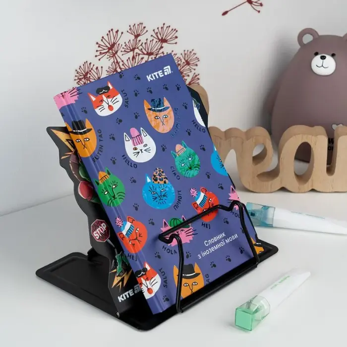Підставка для книг, металева, NT