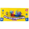 Пластилін прямокутний 6 кольорів