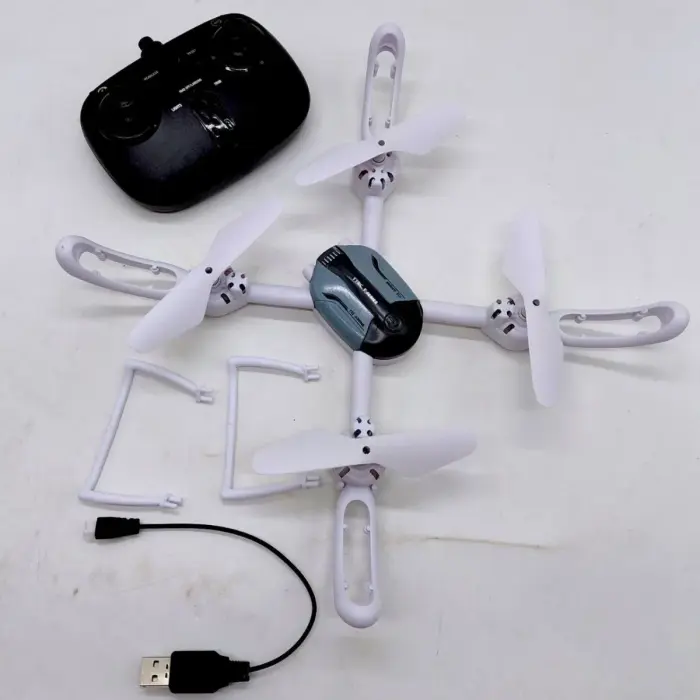 Квадрокоптер Y 22 (18) знімний акумулятор 3.7V, пульт 2.4 GHz, USB-кабель, headless mode, підсвічування, режими підсвічування