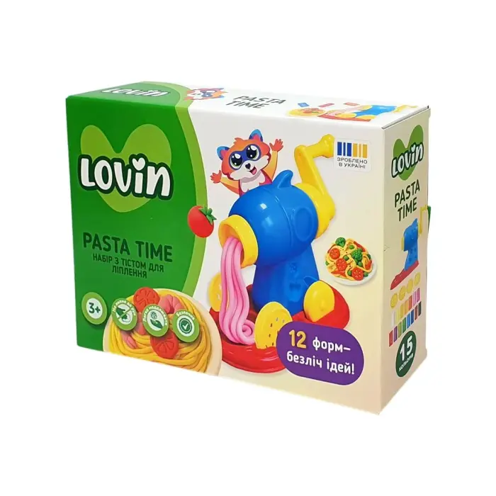 Набір тіста для ліплення Pasta Time (15 кольорів)