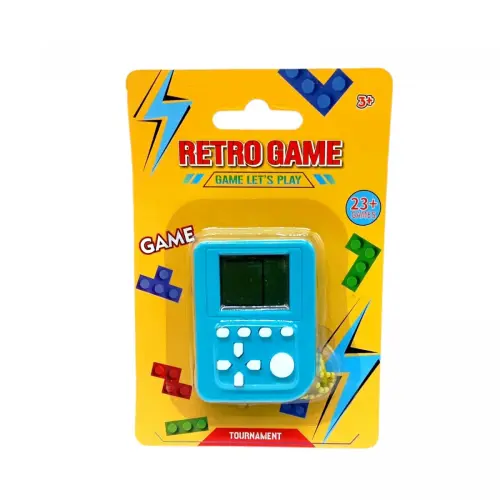 ЕЛЕКТРОННА ГРА RETRO GAME (БІРЮЗОВИЙ)