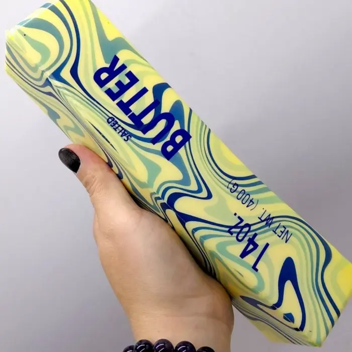 Сквіш антистрес Масло 23cm Мармурове (мікс видів)