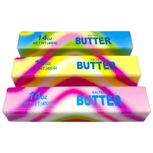 Сквіш антистрес Масло 23см Райдужне