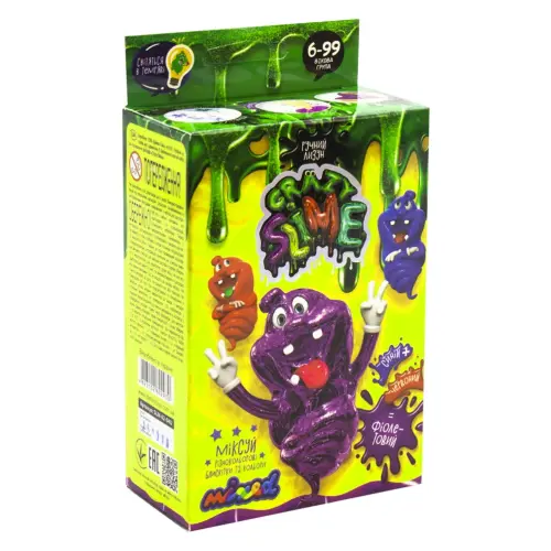 Набор для опытов "Crazy Slime - Лизун своими руками" (фиолетовый)