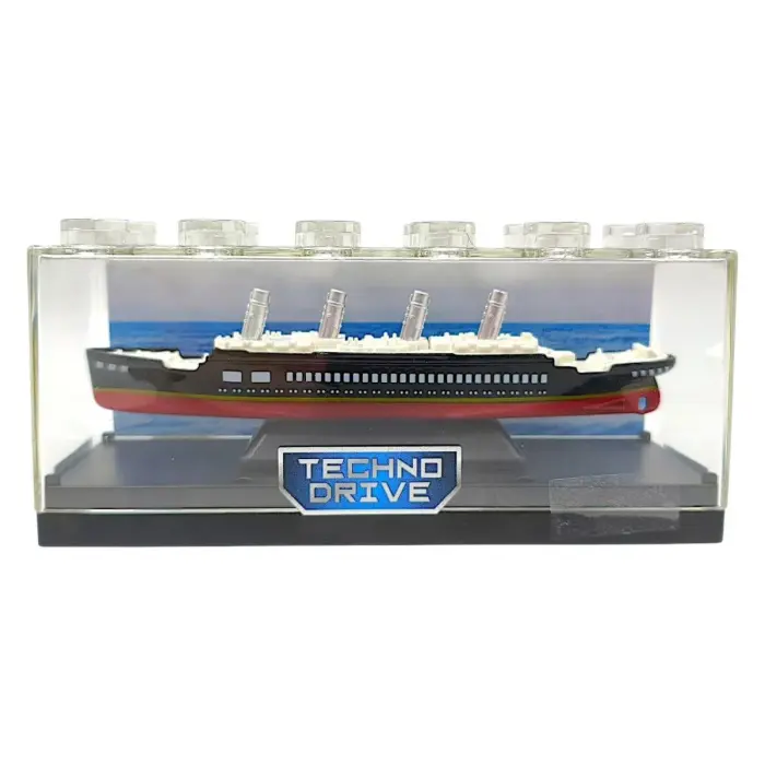 Модель – Круизный лайнер (ЧЕРНЫЙ ВИД 2), Масштаб модели 1:64