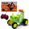 Трактор танцюючий "CrazyCar" на радіокеруванні, акум.USB.,музика, світло, танцює кор.24x14x16см (ЗЕЛЕНИЙ)