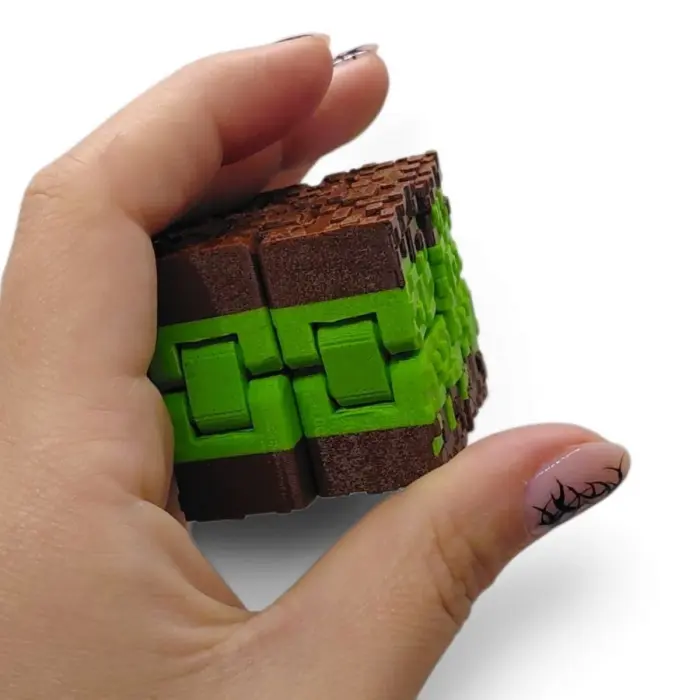 3D друк іграшка "Куб землі Twist Fidget"